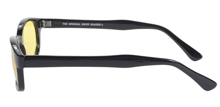 1112 X - KD'S BLK FRAME/YELLOW LENS