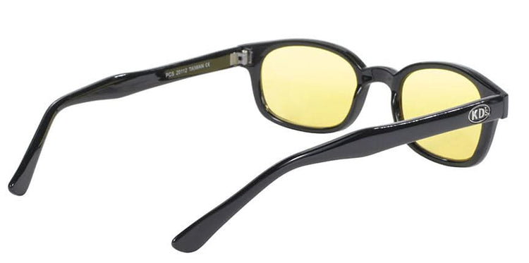 1112 X - KD'S BLK FRAME/YELLOW LENS