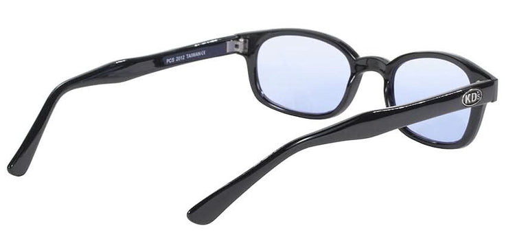 112 X - KD'S BLK FRAME/LIGHT BLUE LENS