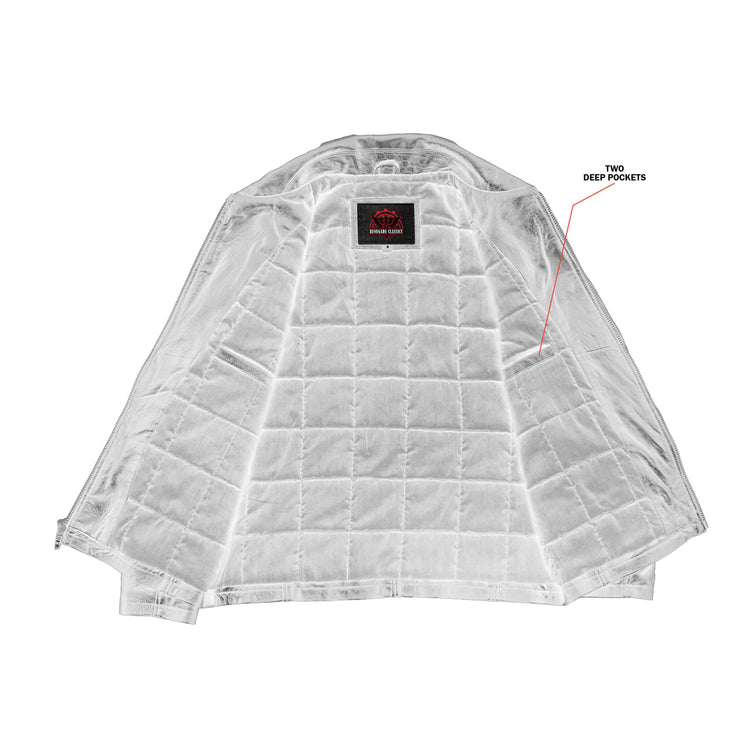 Men's Black Drum Dyed New Zealand Lambskin Jacket