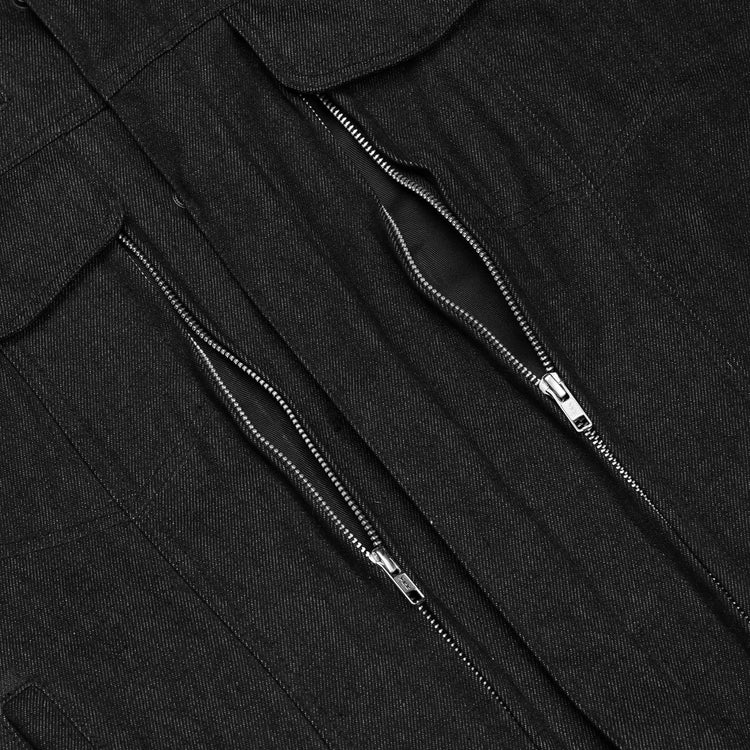 Mens Rough Rub-Off Denim Jacket