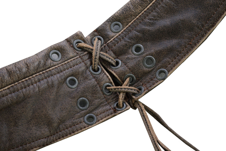 Women's Stylish Lightweight Hip Set Chaps- Two Tone