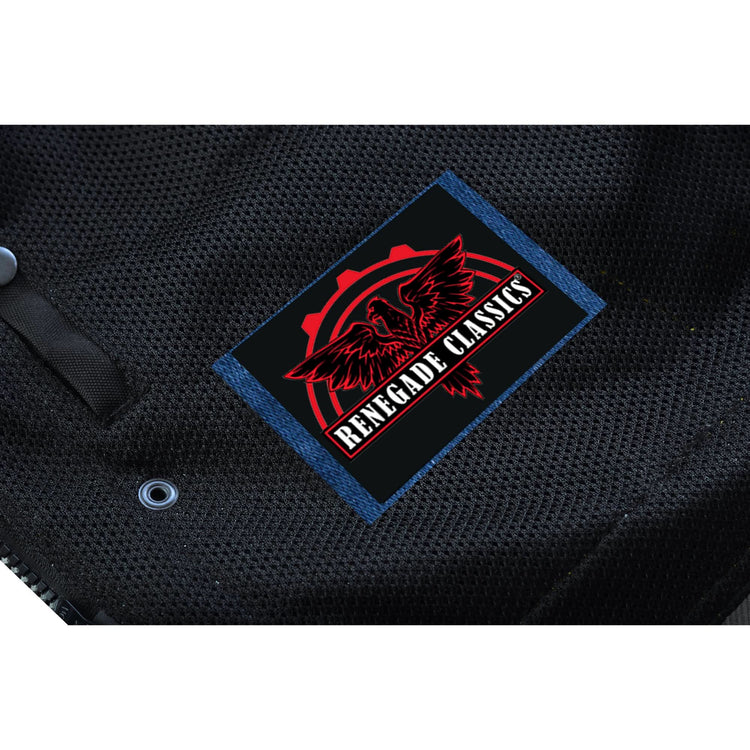 Mesh Heat Men's Black Mesh Textile Vest