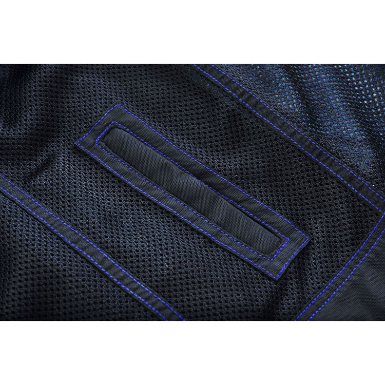 Cold Burn Men's Black Mesh Textile Vest