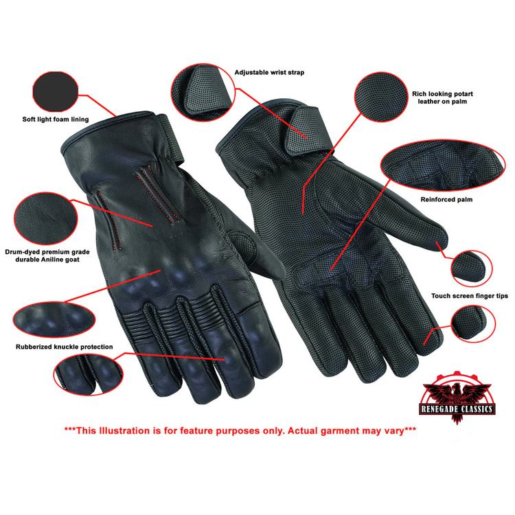 Men's Feature-Packed Rakish Glove