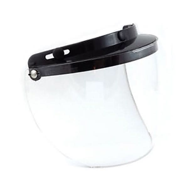 2-25 3 Snap Flip Shield - Hard Coated Clear