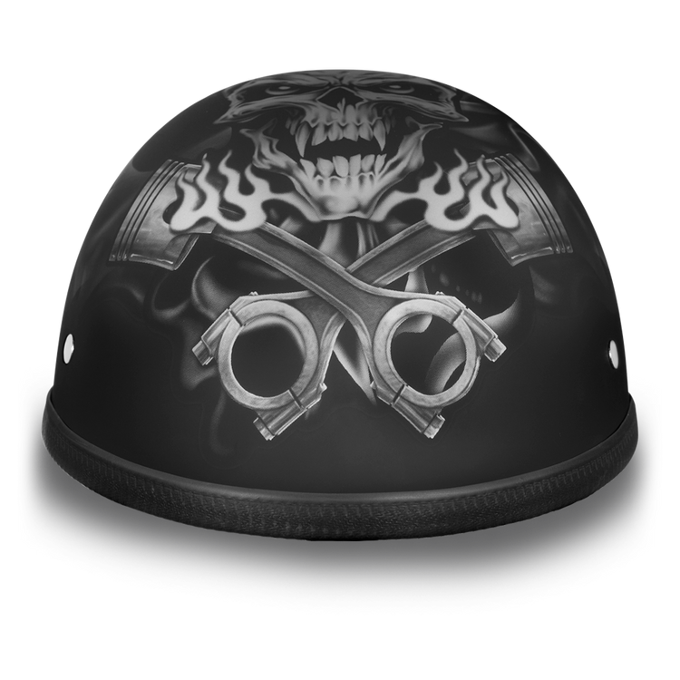 62PS EAGLE- W/ PISTONS SKULL Non-DOT