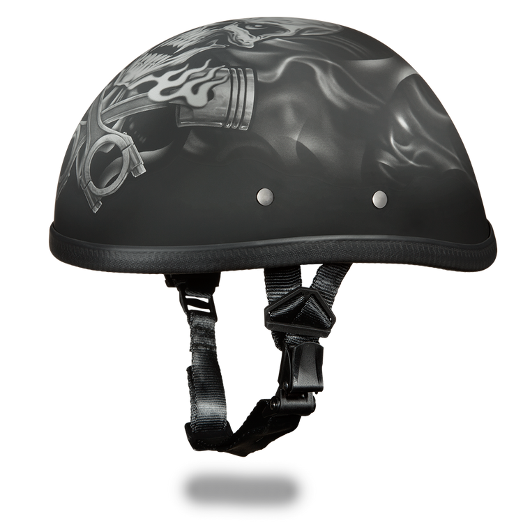 62PS EAGLE- W/ PISTONS SKULL Non-DOT