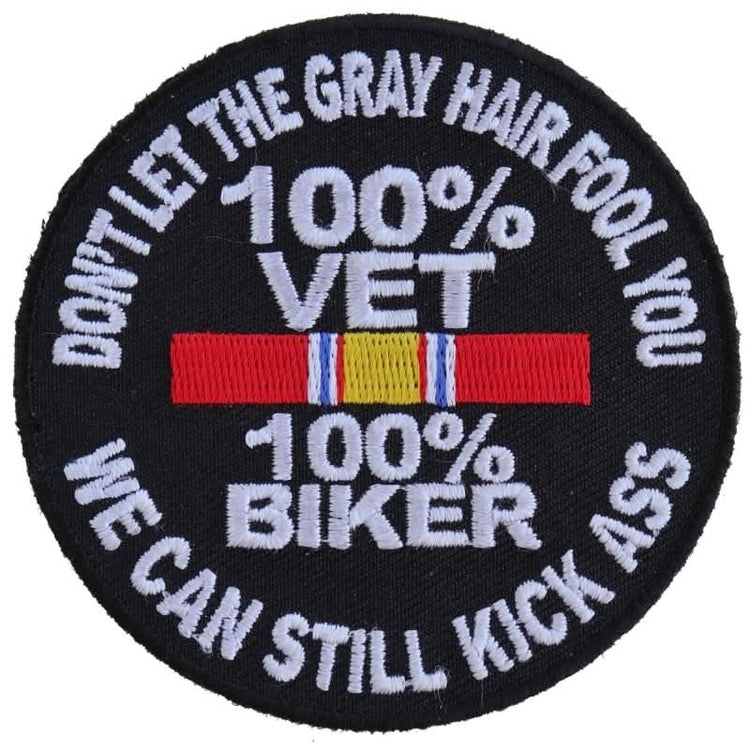 P51 1 Percent Vet 1 Percent Biker We Can Still Kick Ass Patch