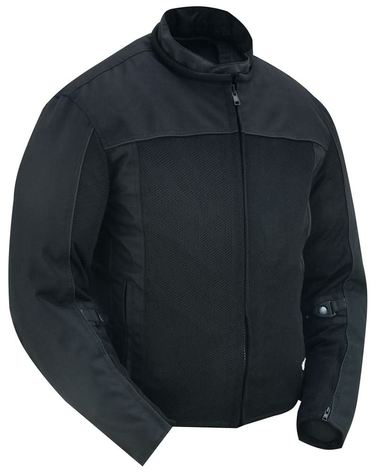Cross Wind Men's Mesh Jacket – Black