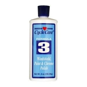 38 Formula 3- Windsheild, Paint & Chrome Polish- 8oz