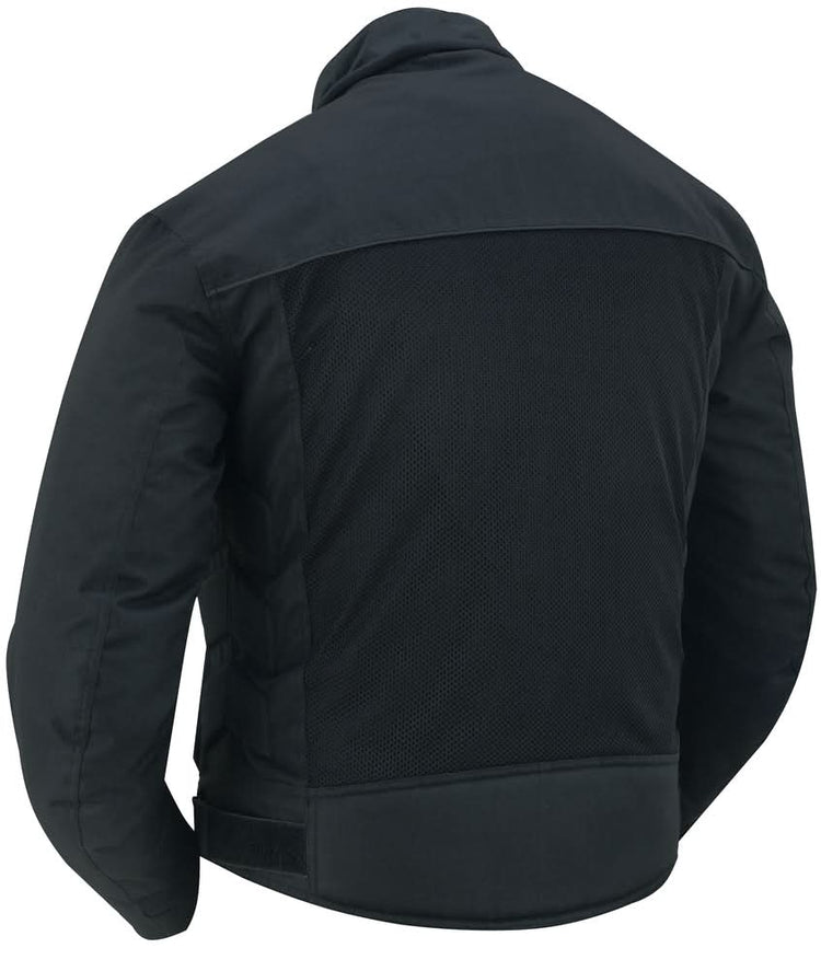 Cross Wind Men's Mesh Jacket – Black