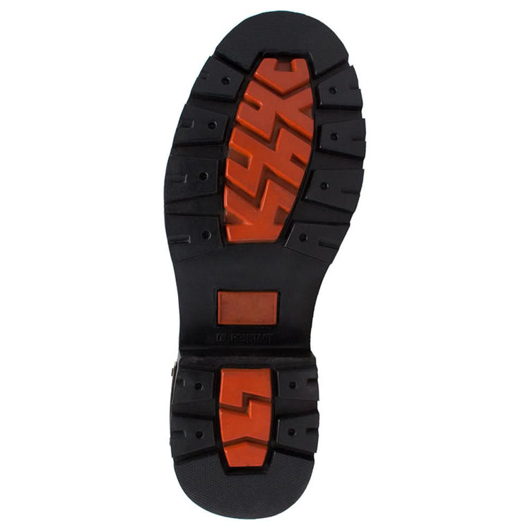 Edgewalker Men's 6" Black Motorcycle Boots