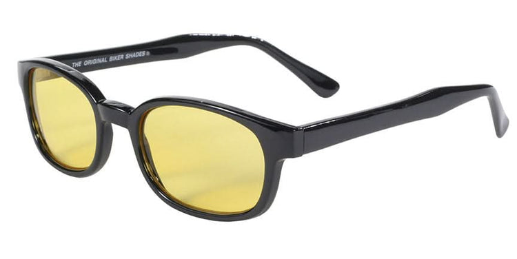 1112 X - KD'S BLK FRAME/YELLOW LENS