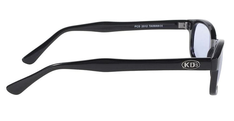 112 X - KD'S BLK FRAME/LIGHT BLUE LENS