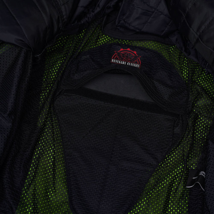 Hi-Viz blast Micro Mesh Mens Motorcycle Jacket – Lightweight