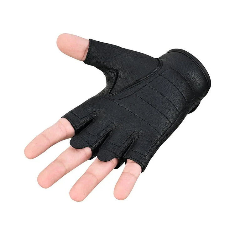 Perforated Fingerless Glove