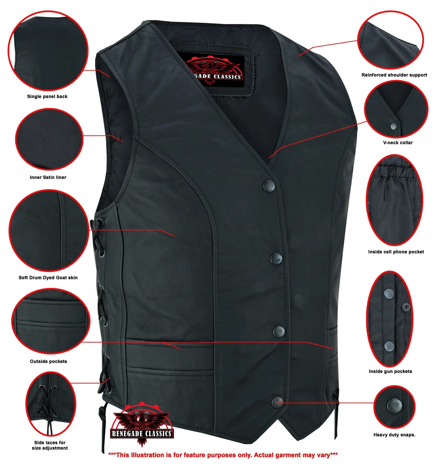 Women's Stylish Full Cut Vest
