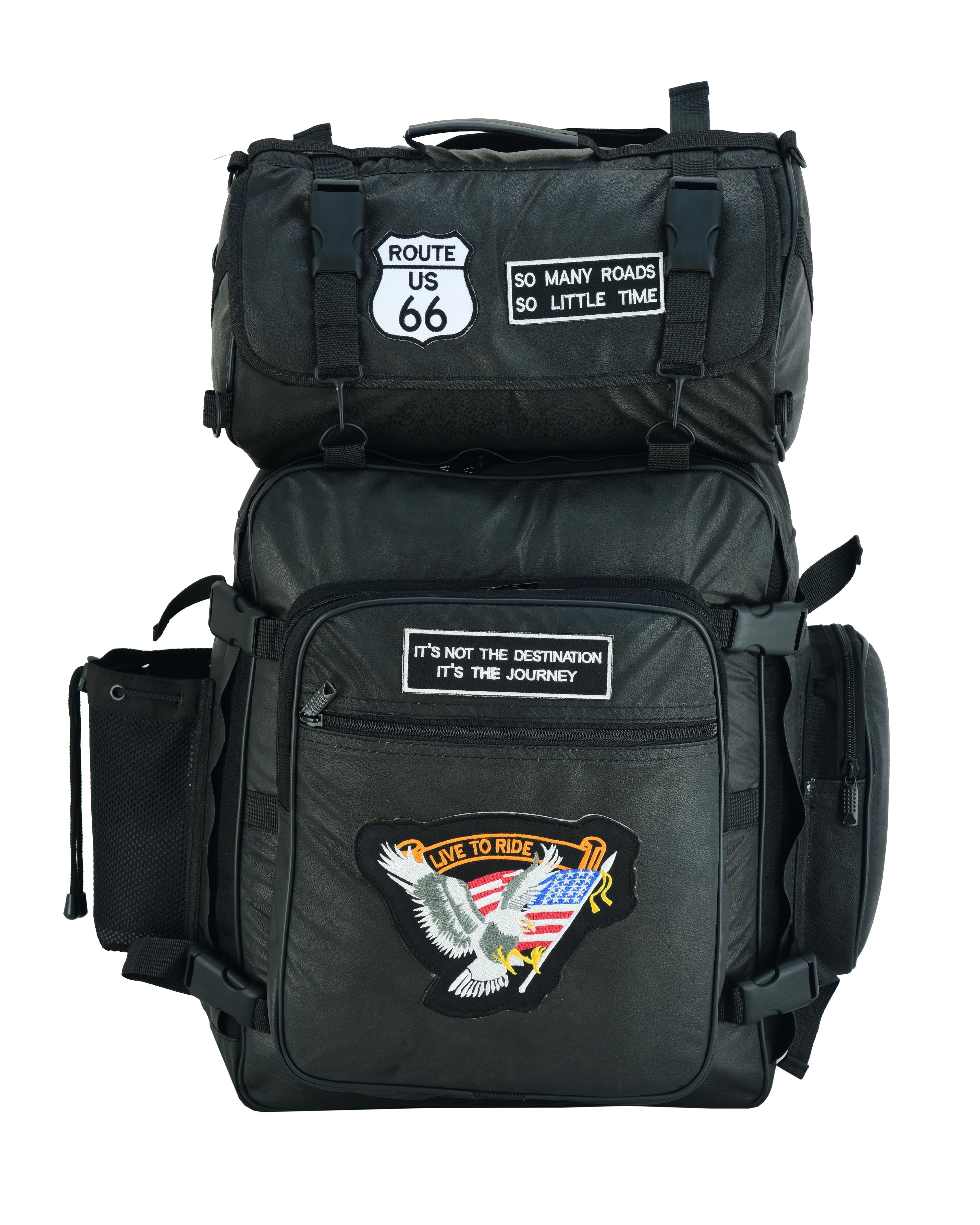 Three Piece Sissy Bar Back Pack