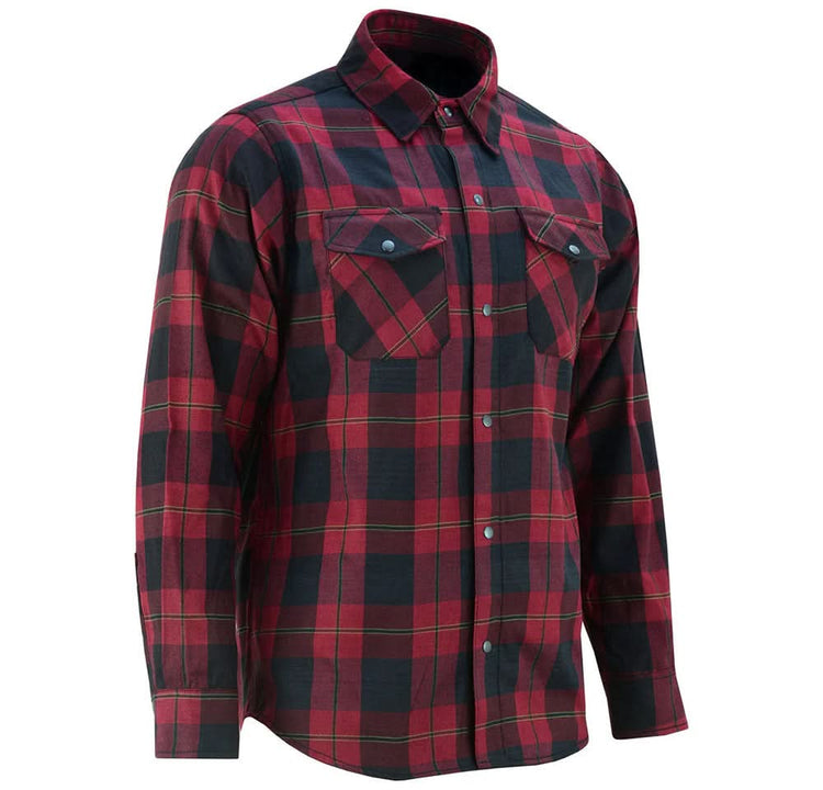 Flannel Shirt - Red and Black