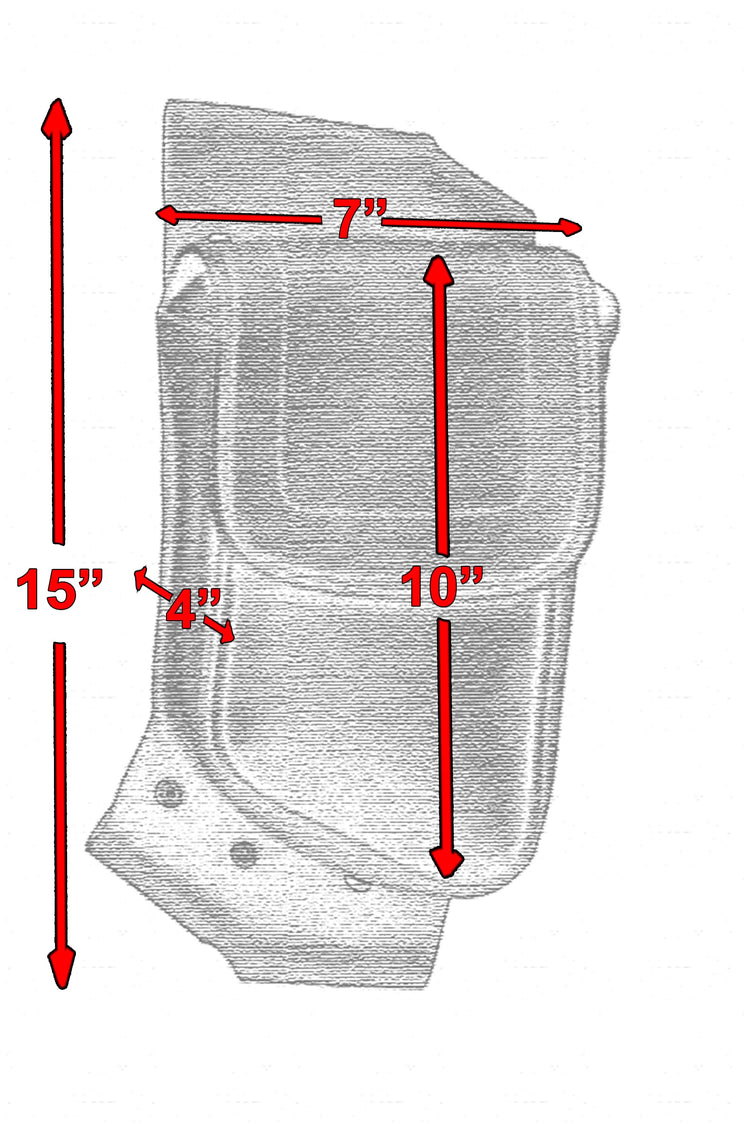 Crash Bar Bag - Left Side