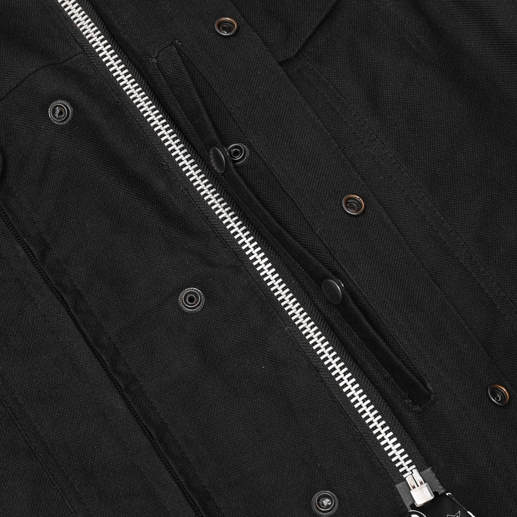 Men's Modern Utility Style Canvas Vest