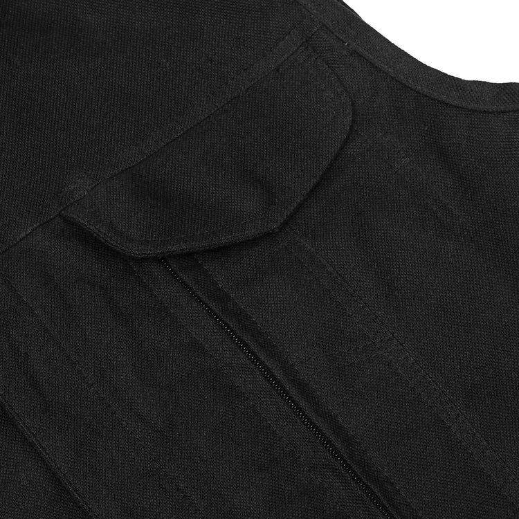 Men's Modern Utility Style Canvas Vest