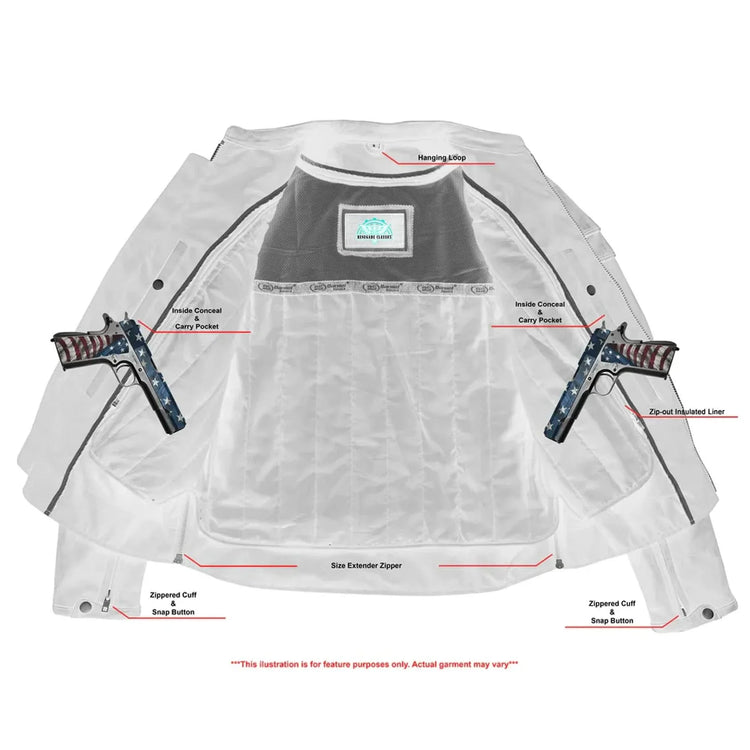 Men's Tall Sporty Scooter Jacket – Naked Cowhide