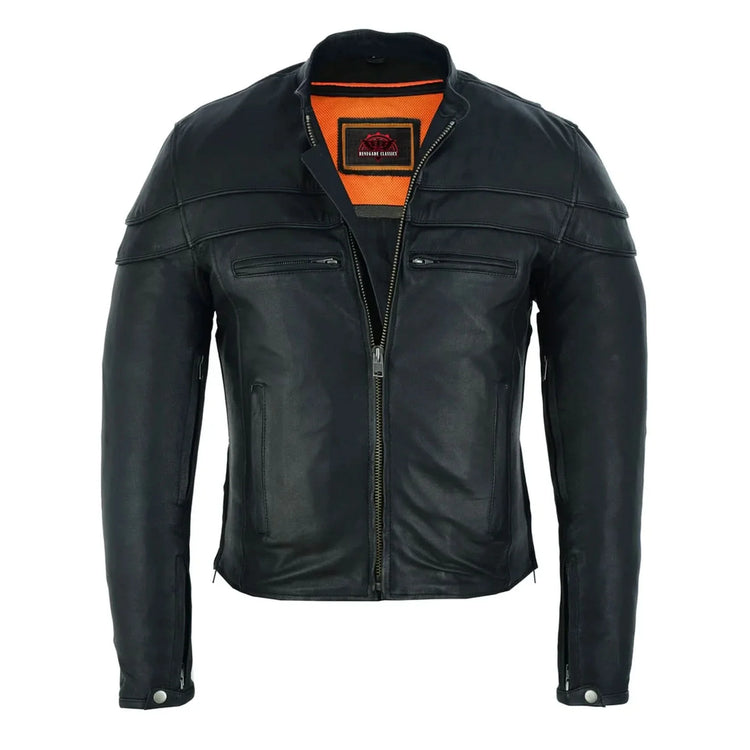 Men's Tall Sporty Scooter Jacket – Naked Cowhide