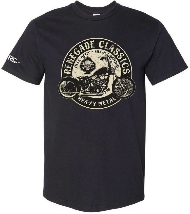 RC Renegade Classics Glory Mens Motorcycle T-Shirt