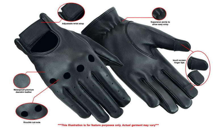 Deerskin Unlined Driving Glove