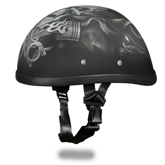 62PS EAGLE- W/ PISTONS SKULL Non-DOT