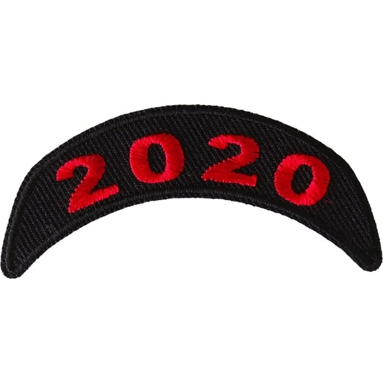 P6712 22 Upper Red Rocker Patch