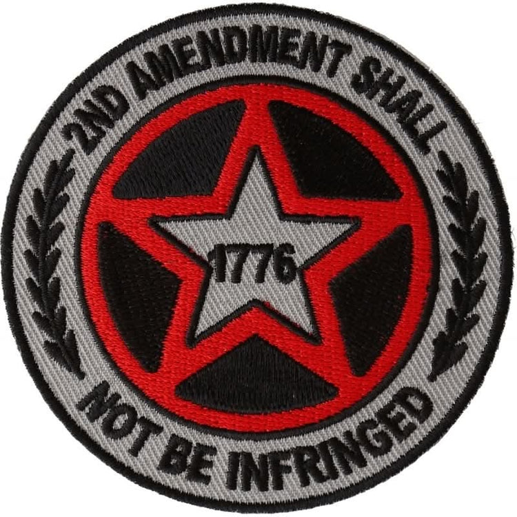 P657 2nd Amendment Shall Not be Infringed Star Patch