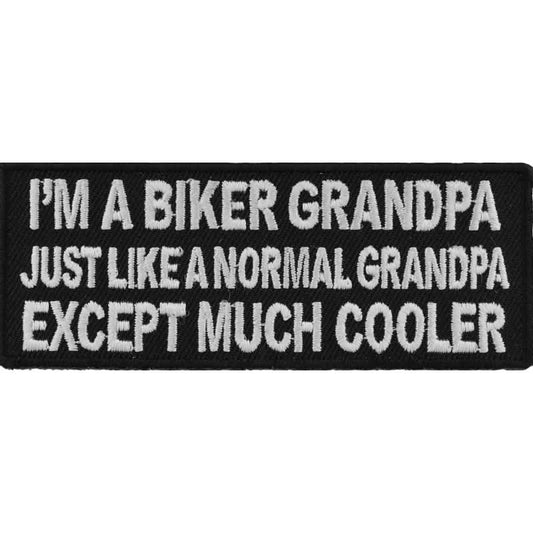 P562 I'm A Biker GrandPa Just Like A Normal Grandpa Except Much Cool