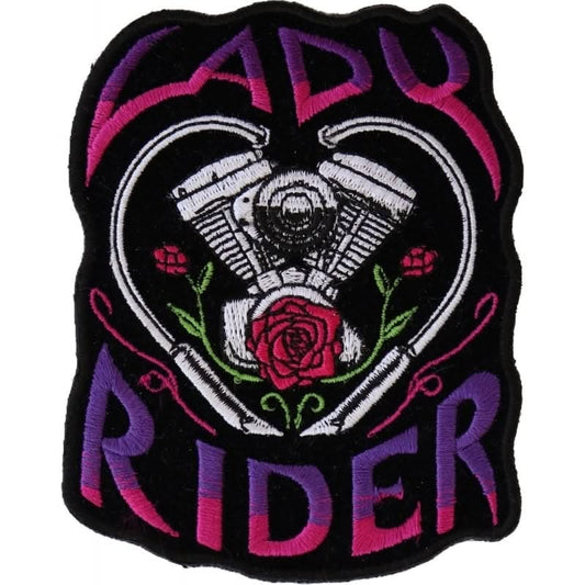 P62 Lady Rider Path with Engine Roses