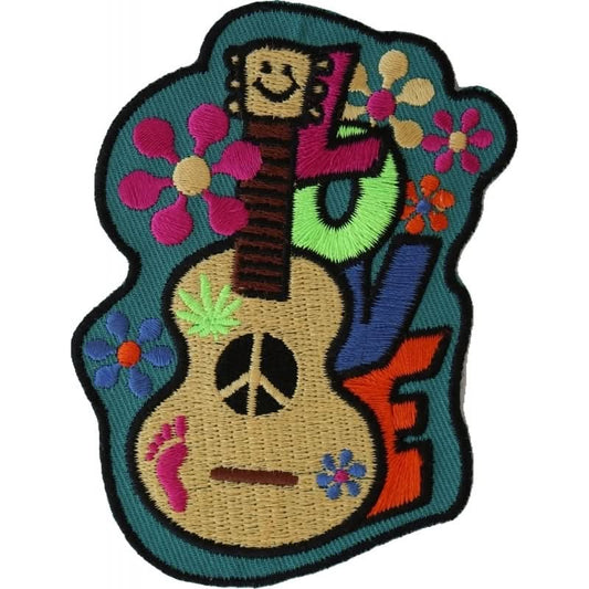 P492 Love Guitar Cute Patch