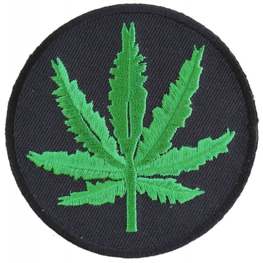 P24 Marijuana Leaf Patch