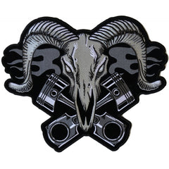 PL673 Ram with Pistons Large Back Patch