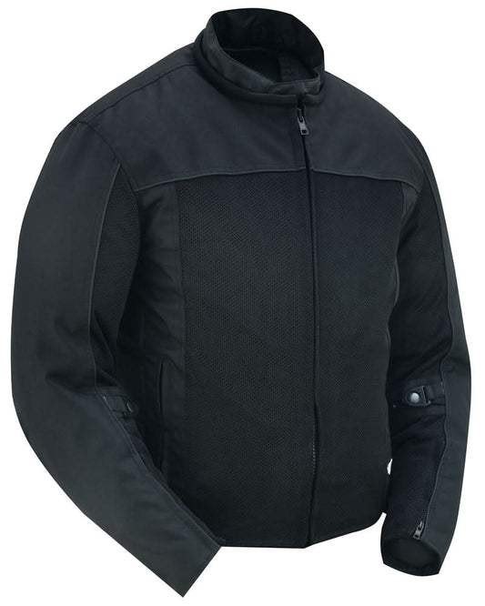Cross Wind Men's Mesh Jacket – Black