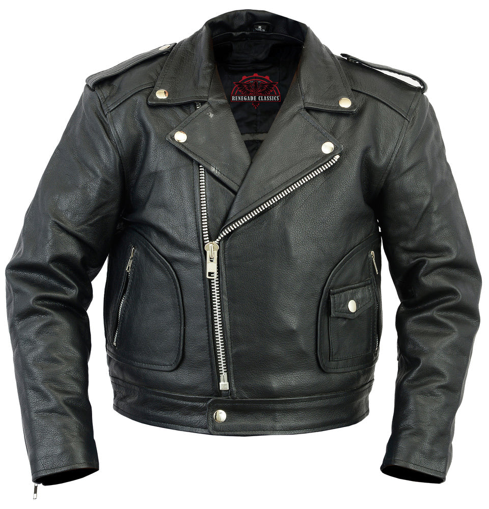 Unisex Kid's M/C Style Jacket