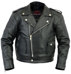Unisex Kid's M/C Style Jacket