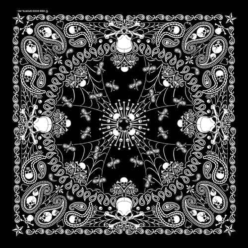 BD2514 Bandana Paisley GS Skeletal