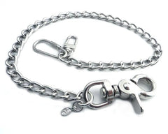 NC18-16 Splicer Chrome Wallet Chain 16"