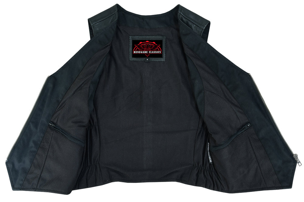 Women's Stylish Lightweight Zipper Front Vest