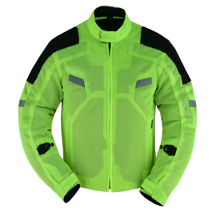 Men's High-Vis Performance Mesh Jacket – Protective & Stylish