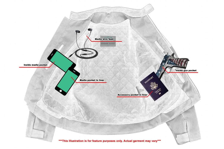 Men's High-Vis Performance Mesh Jacket – Protective & Stylish