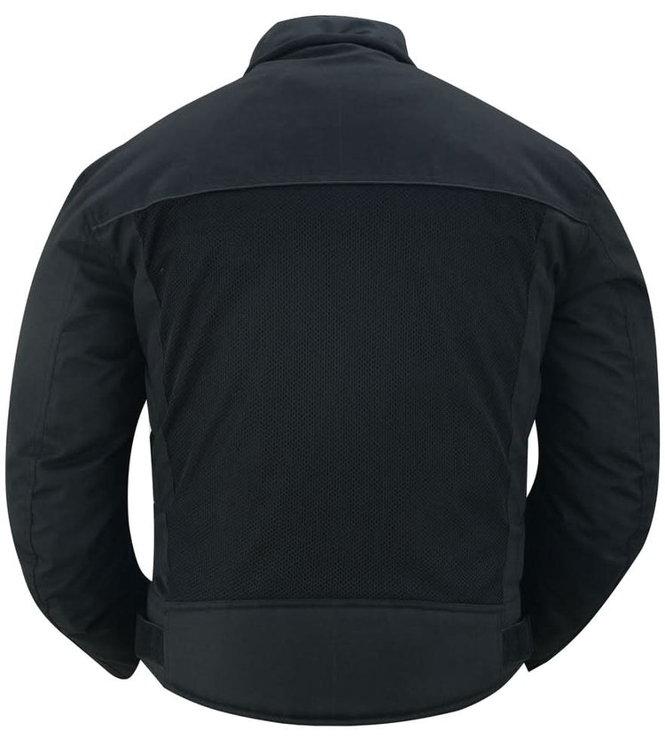 Cross Wind Men's Mesh Jacket – Black