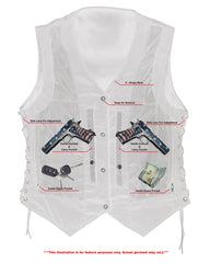 Women's 6 Pocket Utility Vest