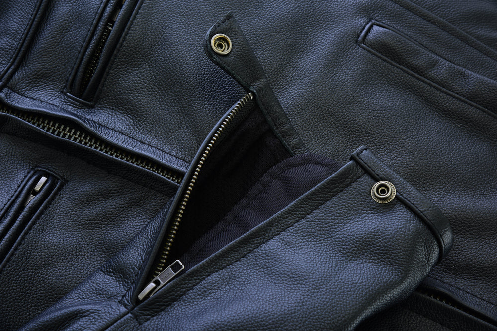 Men's Tall Sporty Scooter Jacket – Naked Cowhide